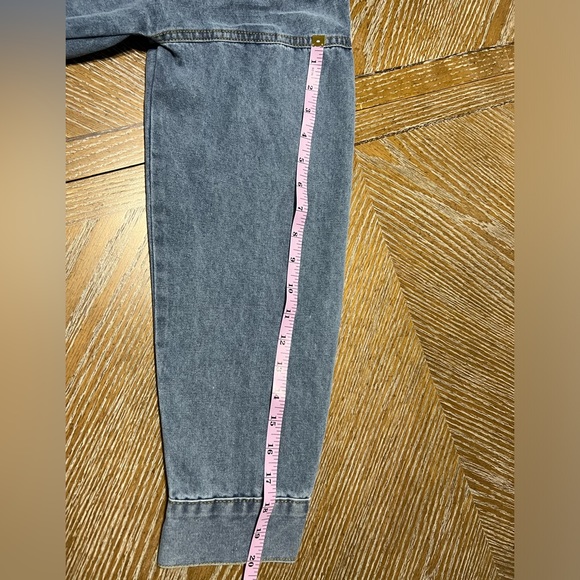 NWT First Love|Denim Button Down|Size Small - Picture 6 of 6